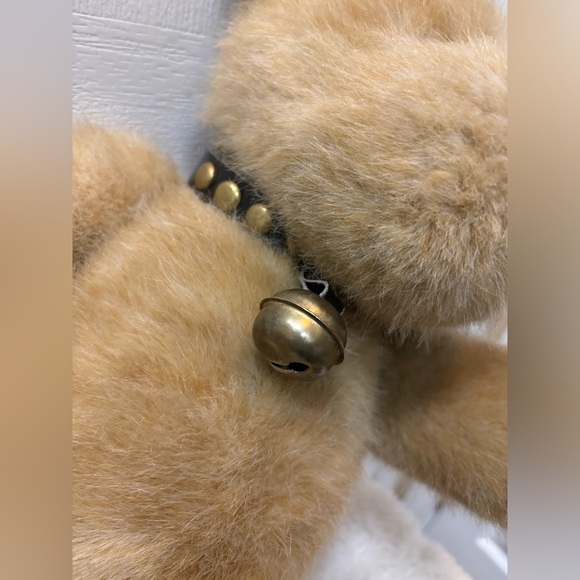 Boyd’s Conjoined Bear Griffin Bearsly 20” With Leather Brass Studded Bell Collar - Picture 3 of 13